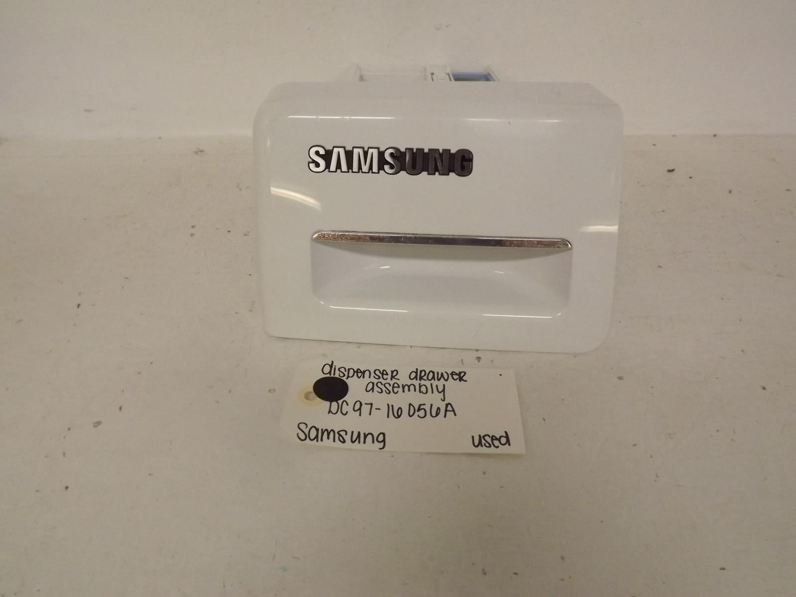 Samsung Washer DC97-16056A Dispenser Drawer Assembly Used Samsung Washer DC97-16056A Dispenser Drawer Assembly Used